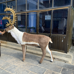 Decoraciones Navideñas para Exteriores, Juguetes <span class=keywords><strong>de</strong></span> Animales Grandes, Adorno <span class=keywords><strong>de</strong></span> Reno <span class=keywords><strong>de</strong></span> Tamaño Real - Product Image 6