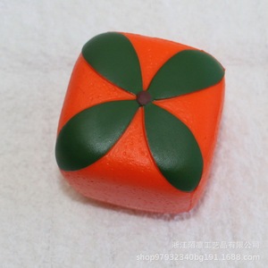 Cartoon <b>Square</b> Orange Pvc <b>Foam</b> Toy Soft Promotional Gift - Product Image 1