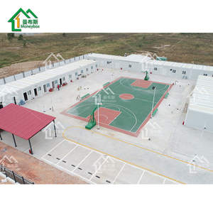 2025 nuevo modelo paquete plano prefabricado portátil cómodo contenedor de vida techo inclinado casa <span class=keywords><strong>Civil</strong></span> Modular - Product Image 1