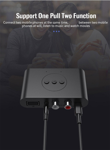 อะแดปเตอร์รับสัญญาณเสียงบลูทูธ5.3 NFC แจ็ค RCA 3.5มม. USB U Disk เล่นอัจฉริยะเสียงสเตอริโออะแดปเตอร์ไร้สายสำหรับทีวีชุดอุปกรณ์ <span class=keywords><strong>B21</strong></span>ในรถยนต์ - Product Image 5