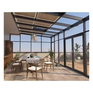 Sunnyjoy <span class=keywords><strong>Solarium</strong></span> extérieur commercial 4 saisons en aluminium avec pergola Maisons en verre et véranda pour usage domestique - Product Image 5