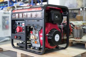 LETON 8kw 1/3相ディーゼル溶接発電機 ポータブル8kVAディーゼル発電機 溶接発電機セット ディーゼル溶接機 - Product Image 5
