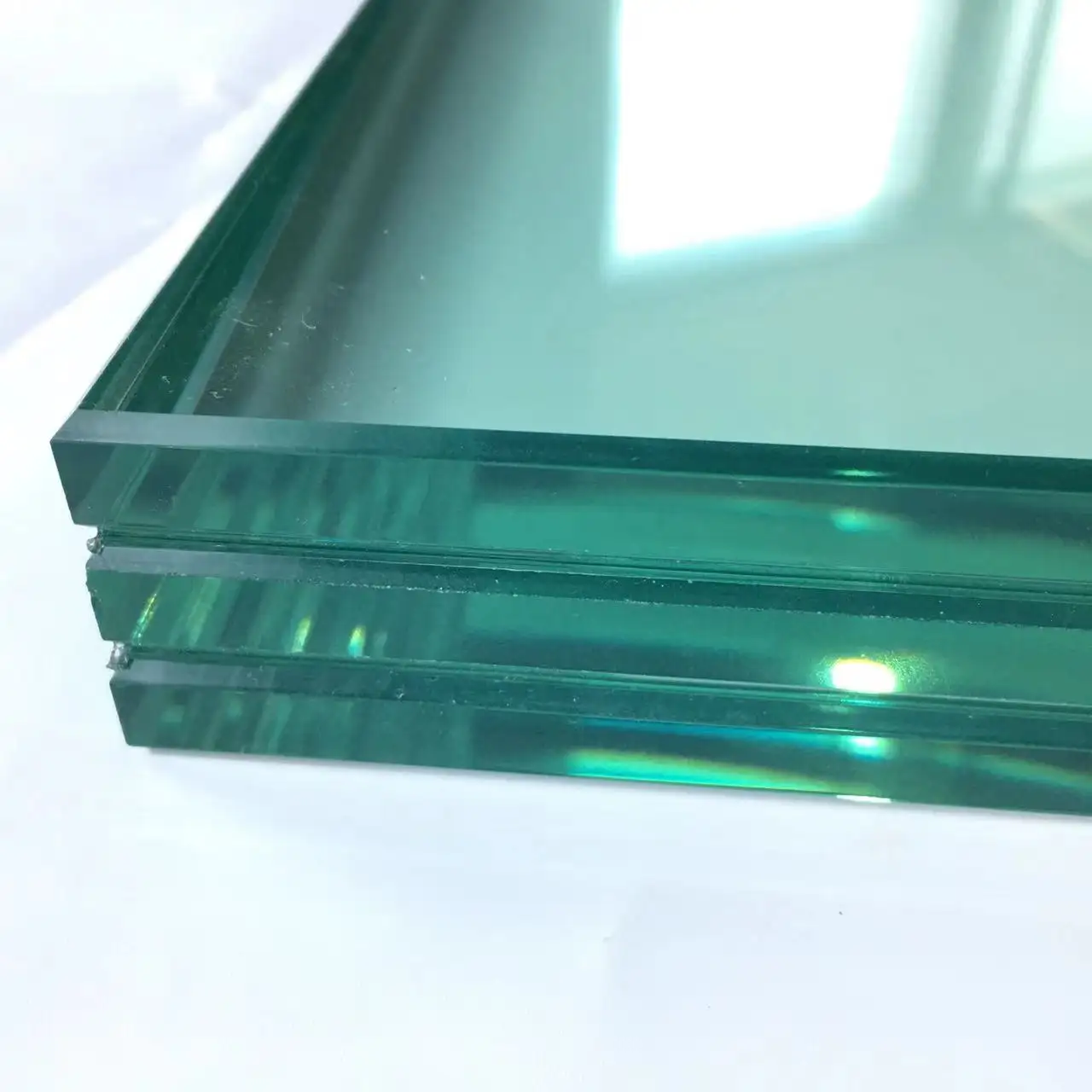 6mm 10mm 12mm slip resistant clear SGP Tempered Laminated Glassfor commercial flooring projects