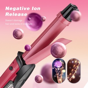 WAIKIL <span class=keywords><strong>Fer</strong></span> <span class=keywords><strong>à</strong></span> friser électrique 2 en 1 pour femmes, <span class=keywords><strong>fer</strong></span> <span class=keywords><strong>à</strong></span> friser <span class=keywords><strong>professionnel</strong></span> pour cheveux ondulés, <span class=keywords><strong>fer</strong></span> <span class=keywords><strong>à</strong></span> friser en spirale, lisseur de cheveux portable pour voyage - Product Image 5