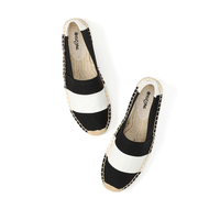 Espadrilles classiques unisexes en toile - Chaussures plates décontractées confortables et respirantes pour hommes et femmes, mode estivale