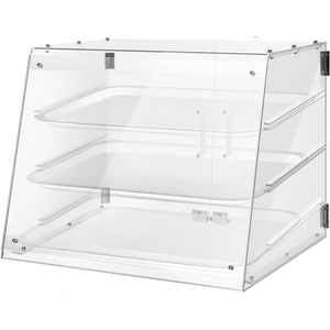 Espositori da Banco Pieghevoli Moderni in Acrilico per Alimenti, Vetrine per Torte e <span class=keywords><strong>Pasticceria</strong></span>, Scaffali per Panetterie e Negozi di Dolci, Personalizzati dalla Fabbrica - Product Image 1