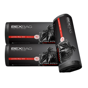 Bolsas de Basura de Polietileno Impresas Personalizadas en Rollo con Cordón, Capacidad de 10-20L para Contenedor de Basura - Product Image 1