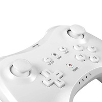 Manette sans fil pour console Nintendo Wii U Pro, manette de jeu, joystick double analogique avec câble de charge USB