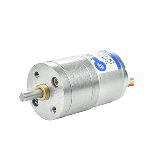 XTY JGA25-2418 Mini moteur vitesse réglable réduction à basse vitesse DC 12V 24V aimant Permanent pour petits appareils MotorSmart - Product Image 2