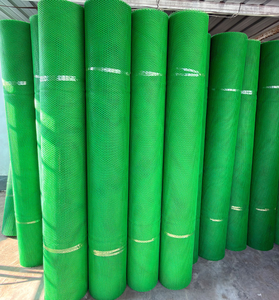 Filet plat en plastique PE vert pour clôture de poulailler, 2m*50m, 1 rouleau - Product Image 1