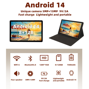 Планшет OEM, 10,95 дюймов, Android, 8 ГБ + 128 г, корпус DDR4 5 + 13 МП, высокая батарея, 7500 мАч, Allwinner 5 г + камера 13 МП, Wi-Fi - Product Image 5