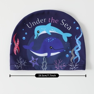<span class=keywords><strong>Gorro</strong></span> de Natación para Niños, <span class=keywords><strong>Gorro</strong></span> de Natación de Secado Rápido de Alta Elasticidad, Juego Individual para Niños para Jugar en la <span class=keywords><strong>Piscina</strong></span> - Product Image 3
