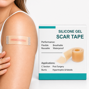Cinta de Silicona Quirúrgica de Grado Médico, Impermeable, Suave, para Eliminar Cicatrices Queloides, Parche de Gel para el Cuidado de Cicatrices de Quemaduras - Product Image 1