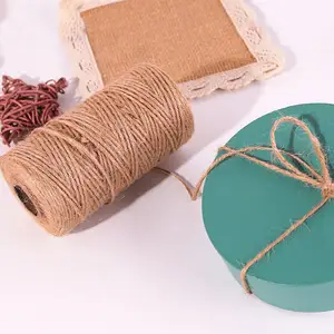 Craft Paper Rope Jute Roll Bulk Twine Home Decorative String Natural Packing Jute Rope