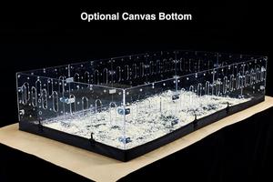 Étagères d'exposition extensibles en lucite, cage en acrylique DIY de grande taille 4x2 pieds pour habitat des cochons d'Inde - Product Image 3