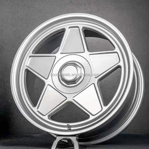 Bku 2 pièces roues pour <span class=keywords><strong>Ferrari</strong></span> <span class=keywords><strong>F355</strong></span> 360 456 328 550 599 F430 F50 F40 roue forgée 18 19 20 pouces jante profonde plat alliage 5x108 roues - Product Image 5