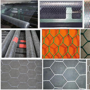 Tamaño del orificio para malla de alambre hexagonal de 12mm * 12mm para rollo de red de pollo - Product Image 1