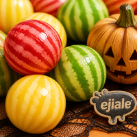Chewing-gum en forme de pastèque, sachet de 108g, saveurs de fruits assorties, bonbons pour fête d'Halloween pour enfants