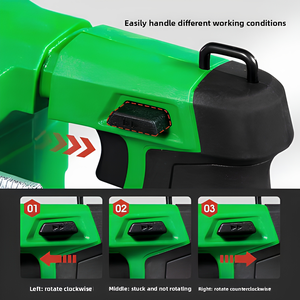 Taladro percutor sin escobillas de iones de litio, taladro eléctrico recargable, pico eléctrico, taladro de impacto, uso doméstico e industrial - Product Image 4