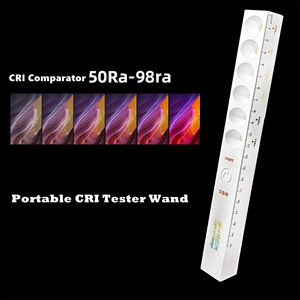 50RA-98RA CRI <span class=keywords><strong>Comparador</strong></span> Negro Recargable Alto CRI Varita de luz y medidor de comparación para fotografía Diseño de iluminación de video - Product Image 2