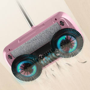 Nouveau Design robot de balayage à main 360 microfibre plumeau rond serpillière plate serpillière de nettoyage des sols - Product Image 4