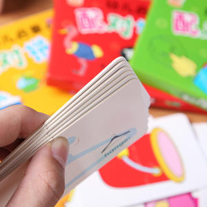 32 pezzi carta abbinata per bambini giocattoli <span class=keywords><strong>Puzzle</strong></span> per educazione dei primi Montessori cartone animato con immagine di colore animale regali di addestramento cognitivo - Product Image 5