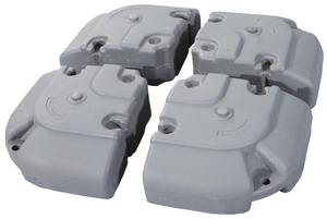 Drapeau de 5 mètres pour la publicité extérieure: poteau réglable en aluminium et base d'eau en plastique - Product Image 5