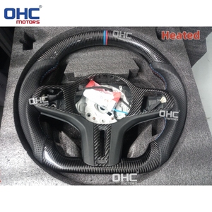 Volante Deportivo M de Fibra de Carbono con Calefacción para BMW M550i 540i G30 G31 G32 G11 G16 G01 G02 G05 G06 G07 X5m M8 M5 con Piezas de Acabado - Product Image 4