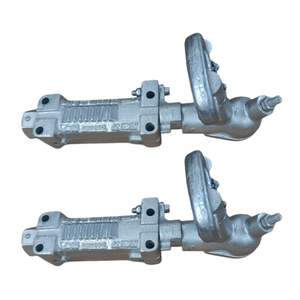 Attelage de remorque à commande manuelle 50 mm, 4 trous de fixation - Zinc - Capacité 2000 kg - Product Image 1