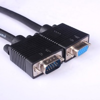Câble de modem série RS232 DB9M vers DB9F de haute qualité avec connecteurs nickelés et gaine en PVC pour utilisation informatique
