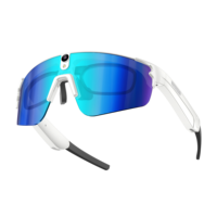 Lunettes de sport intelligentes K805 AI avec caméra 8MP, enregistrement photo et vidéo, traduction en temps réel, appels téléphoniques, assistant vocal, Wi-Fi