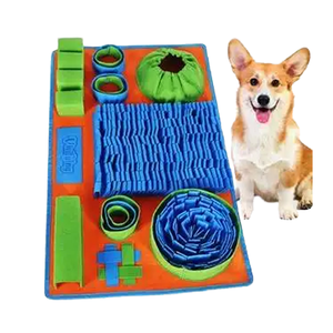 High Quality Portable Plastic Snuffle <b>Mat</b> Durable Cartoon Style Slow Eating Puzzle Training Toy for <b>Dogs</b> Pet-Friendly Brain Game - Product Image 1