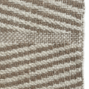 Alfombra moderna de yute jacquard indio hecha a mano con diseño de Chevron para decoración del hogar y múltiples usos - Product Image 1