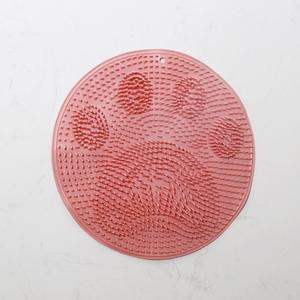 Room Bathroom Bath Rub <b>Feet</b> Brush Silicone Back Massage with Suction Silicone Exfoliating Brushes Body <b>Scrubber</b> for <b>Shower</b> - Product Image 4