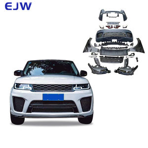 14-18 para <span class=keywords><strong>Land</strong></span> <span class=keywords><strong>Rover</strong></span> para Range <span class=keywords><strong>Rover</strong></span> Sport Kit de actualización Nueva envoltura de cuerpo de plástico que incluye faros y parachoques - Product Image 1