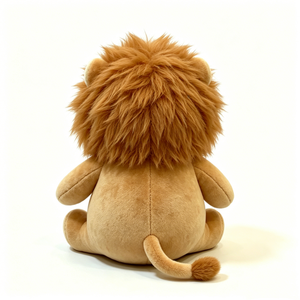 Personaliza un adorable peluche de león, peluche de león, lindo animal de peluche de león, peluche de león marrón, peluche de león sentado - Product Image 4
