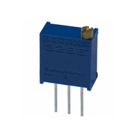 Potentio 10 K w103 10 kOhms 0.5W, broches PC 1/2W potentiomètre de coupe à travers le trou Cermet 25.0 réglage supérieur