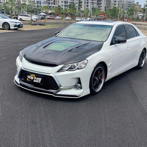 طقم هيكل سيارة تويوتا رايز مارك إكس 2010-2013، ترقية بنمط GS، مصدات أمامية وخلفية مع عتبات جانبية، حالة جديدة - Product Image 6