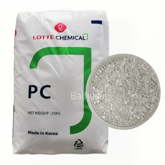 PC Plastic Granule Raw Materials Low Viscosity PC Resin Virgin UV Resistant Plastic Granules Polycarbonate Granules
