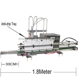 Máquinas Automáticas de Llenado de Líquidos con 4 Boquillas para Leche, Productos Químicos, Agua, Bebidas, Etanol, Alcohol, Jugo, Blanqueador, Detergente - Product Image 3