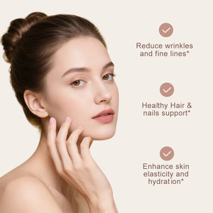 Polvere di peptidi di collagene con acido ialuronico biotina & vitamina C idrolizzata polvere di collagene - Product Image 4