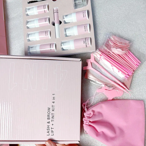 Kit de levantamiento de pestañas rápido de queratina de etiqueta privada, permanente de pestañas y cejas, tinte de laminación de cejas profesional, kit de laminación de cejas 4 en 1 - Product Image 2