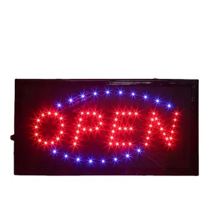 2020 new design LED 48 * 25 open hole pattern light sign logo scroll