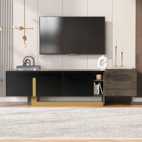 Black + MDF+Metal