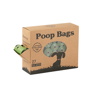 Kantong Kotoran Anjing & Kucing Biodegradable Tebal Custom Epi dengan Pegangan, Model Mulut Datar, Dispenser Kantong Kotoran Sekali Pakai - Product Image 3