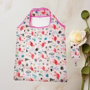 Mailer 190T Polyester Letter Print Foldable Tote Bag with Hand Length Handle 24-Hour Shipping & Portable Design - Product Image 3