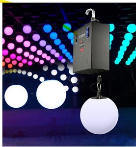 Hong He 3D Effects Winch LED Kinetic System RGB Fabricante Modern 90 RGBW DMX512/Master-Slave/Auto 90 Cm Disco Ball 85 - Product Image 2
