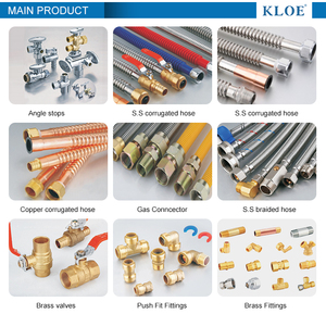 28. CUPC NSF 승인 인증 샤워 튜브가있는 스테인레스 스틸 ss 와이어 편조 유압 유연한 금속 호스 - Product Image 6