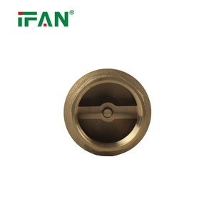 IFAN Giá Rẻ Giá Vệ Sinh Brass Mùa Xuân Kiểm Tra Van Giả Mạo PN16 Một Cách Không Trở Lại Dọc Brass Kiểm Tra Van Cho Máy Bơm Nước - Product Image 6