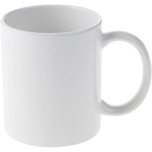 For Beveled Ceramic <b>Mug</b> 12 Oz Blank Dishwasher & Microwave Safe Press <b>Infusible</b> Ink Business Gifts White Classic Eco-Friendly - Product Image 1